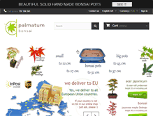 Tablet Screenshot of palmatum.pl